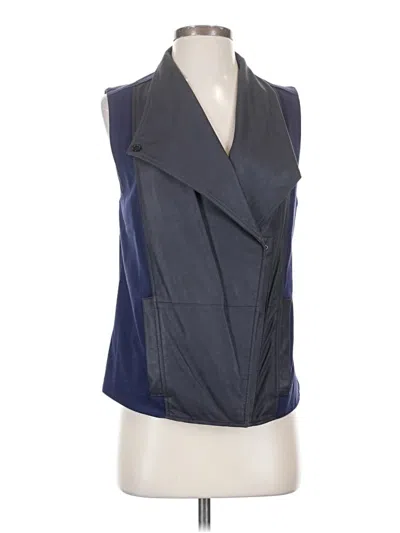 Pre-owned Vince Vest In Blue