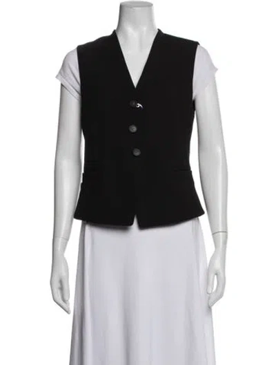 Pre-owned Vince Vest In Blue