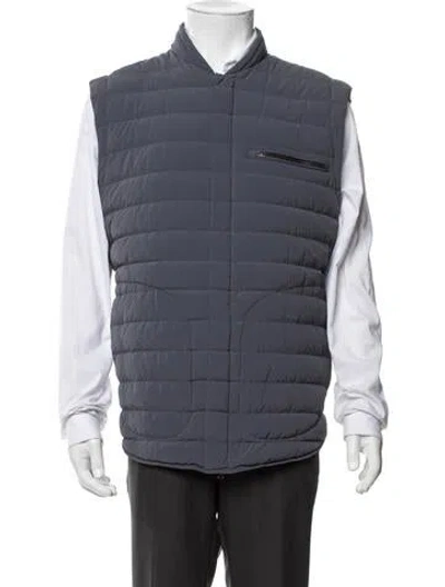 Pre-owned Vince Vest In Grey
