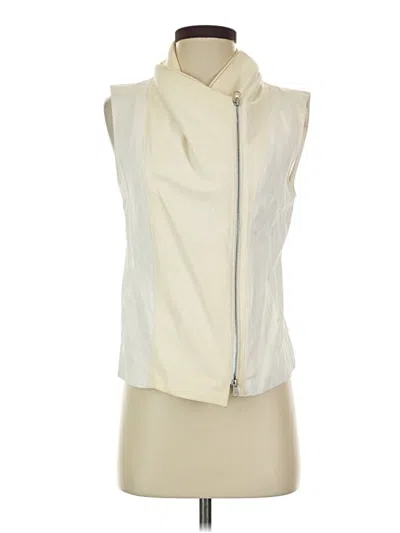 Pre-owned Vince Vest In Ivory