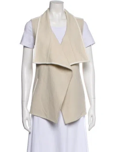 Pre-owned Vince Vest In Neutral