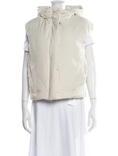 Pre-owned Vince Vest In Neutral