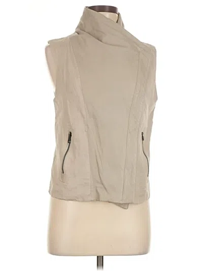 Pre-owned Vince Vest In Tan