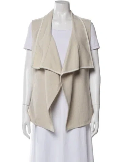 Pre-owned Vince Vest In White