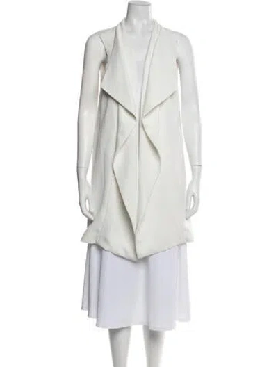 Pre-owned Vince Vest In White