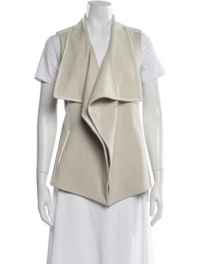 Pre-owned Vince Vest In White