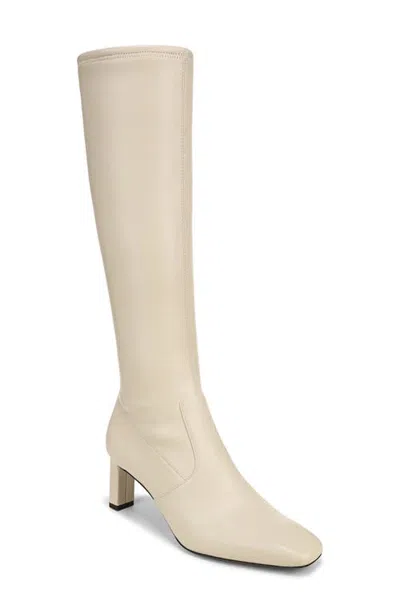 Vince Violette Leather Knee High Boot In Neutral
