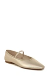 Vince Vivian Mary Jane Flat In Champagne