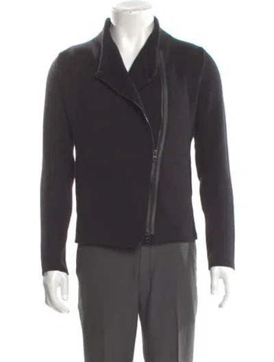 Pre-owned Vince V-neck Long Sleeve Cardigan In Gray