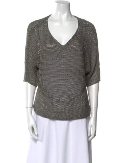 Pre-owned Vince V-neck Sweater