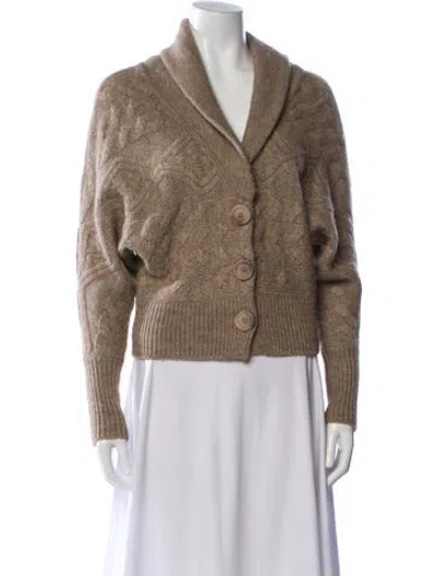 Pre-owned Vince V-neck Sweater In Gray
