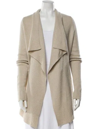 Pre-owned Vince V-neck Sweater In Neutral