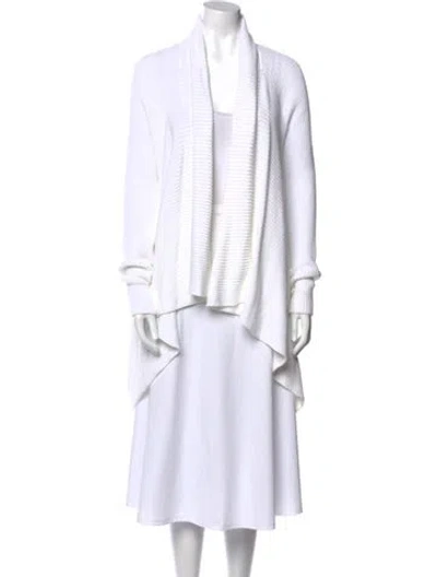 Pre-owned Vince V-neck Sweater In White