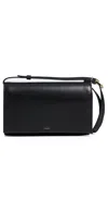 Vince Wallet On A Strap Black In Black