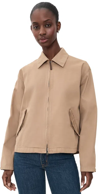 Vince Washed Cotton Jacket Carmello