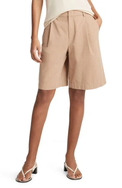 Vince Women's Washed Cotton Shorts In Cocoon