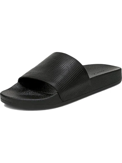 Vince Del Rey Slide Sandal In Black