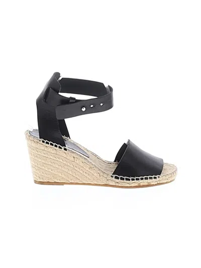 Pre-owned Vince Wedges In Black