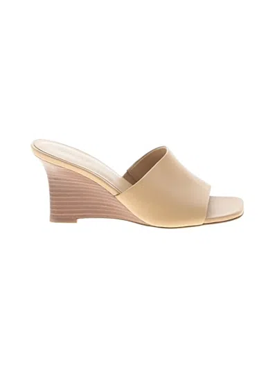 Pre-owned Vince Wedges In Ivory