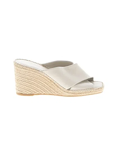 Pre-owned Vince Wedges In Ivory