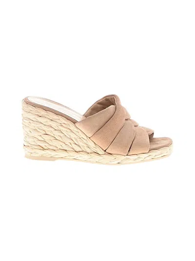 Pre-owned Vince Wedges In Tan