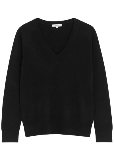 Vince Weekend Cashmere Jumper In Black