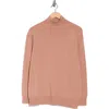 Vince Weekend Wool & Cashmere Turtleneck Sweater In Pink