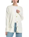 Vince Weekend Wool-blend Cardigan In Neutral