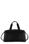 Vince Westmore Leather Duffle Bag In Black