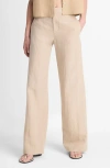 Vince Textured Wide Leg Pants In Cliffside