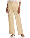 Vince Wide Leg Pants In Oatmeal