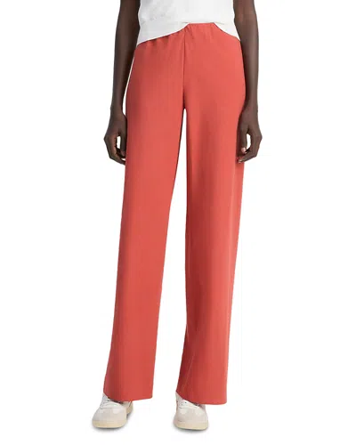 Vince Wide Leg Pants In Brown