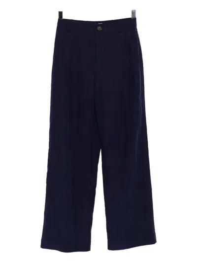 Vince Wide-leg Trousers In Blue
