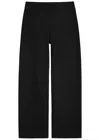Vince Wide-leg Wool-blend Trousers In Multi