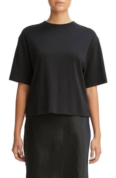 Vince Wide Sleeve Cotton Crop T-shirt