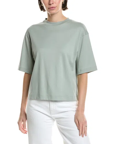 Vince Wide Sleeve Crop T-shirt In Green