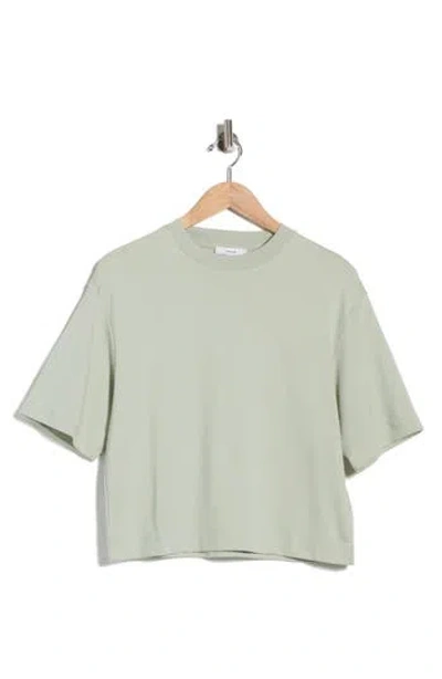 Vince Wide Sleeve Crop T-shirt In Multi