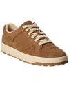 Vince Wilder Court Suede Sneaker In Brown