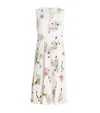 Vince Wilted Peony Print Midi Dress
