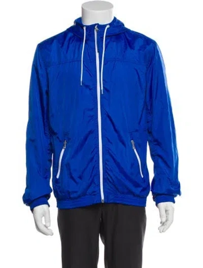 Pre-owned Vince Windbreaker In Blue