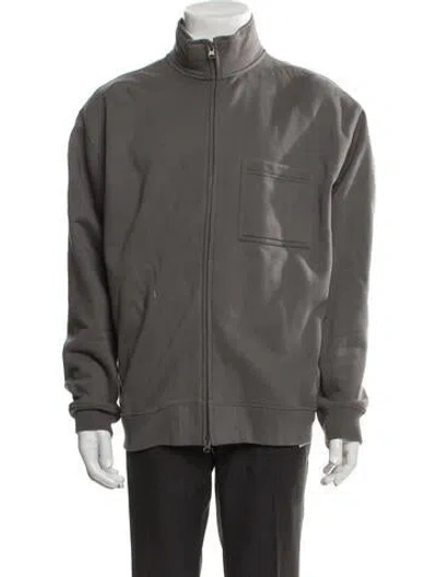 Pre-owned Vince Windbreaker In Gray