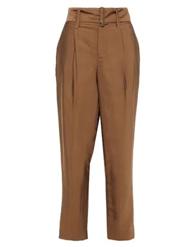 Vince . Woman Pants Camel Size 4 Acetate, Viscose, Polyamide In Beige