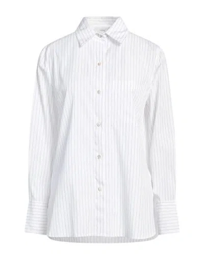Vince . Woman Shirt White Size L Cotton