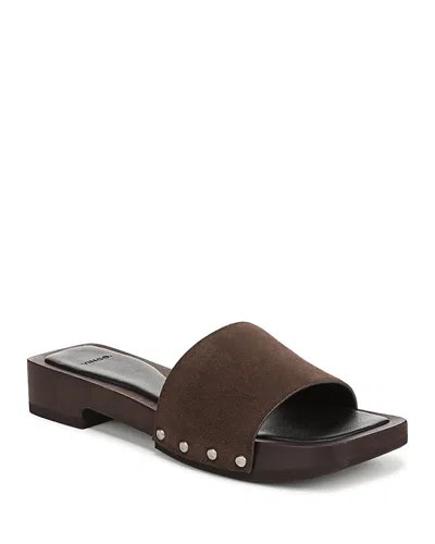 Vince Barbara Slide Sandal In Brown
