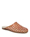 Vince Barcelona Jelly Cage Mule In Dark Amber