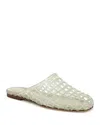 Vince Barcelona Jelly Cage Mule In Jade Water