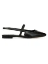 Vince Bernice Slingback Flat In Black