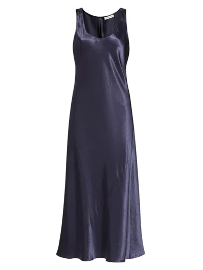 Vince Women's Bias Tank Maxi Dress In Blue