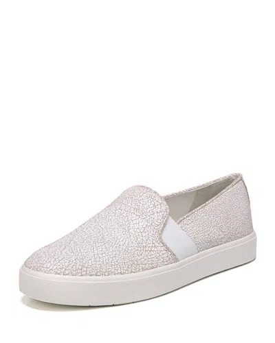 Vince Women's Blair Cracked Leather Sneaker In White