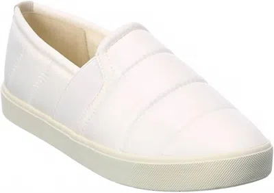 Vince Women's Blair Quilted Slip On Shoes In White
